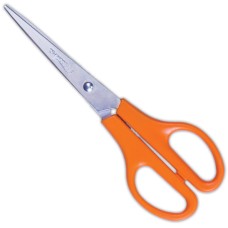 Treeline 165mm Orange Handle Scissor