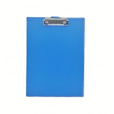 Clip Board A4  Pvc Single Blue