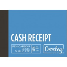 Croxley Duplicate A6L Cash Receipt