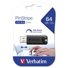 Memory Stick Verbatim Pinstripe 64Gig