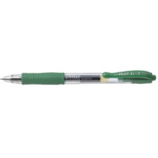 Pilot G2 Gel Ink Pen Fine Green 0.5Mm