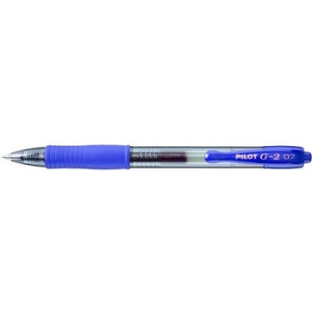 Pilot G2 Gel Ink Pen Medium Blue 0.7Mm