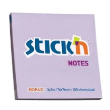 Stick N' Notes 76 X 76Mm Lavender