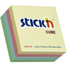 Stick N'  Pastel Cube 76 X 76Mm