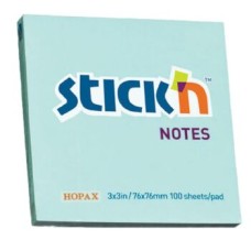 Stick N' Notes - 76 X 76Mm Blue