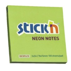 Stick N' Notes 76 X 76Mm Green