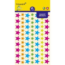Tower Kids Rewards Stickers Colour Stars