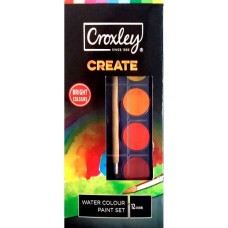 Water Colour Paint - Croxley 12 Colours