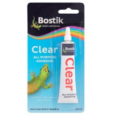 Glue Bostik Clear Adhesive 25Ml