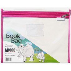 Meeco PVC Book Bag - Pink