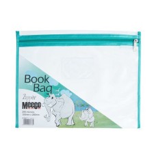 Meeco PVC Book Bag - Turquoise