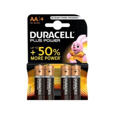 Batteries Duracell Aa Plus Power 4'S