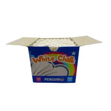 Chalk 100 Piece Penguin White