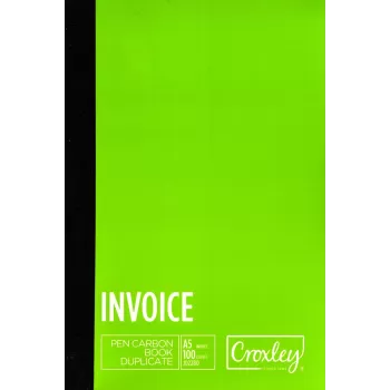 Croxley Duplicate A5 Invoice