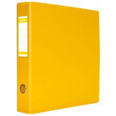 Lever Arch File Pvc A4 Overlay Yellow