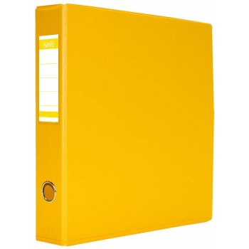 Lever Arch File Pvc A4 Overlay Yellow