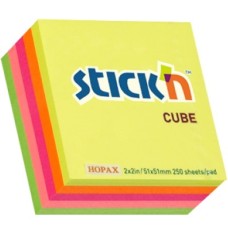 Stick N' Neon Cube Small 50 X 50