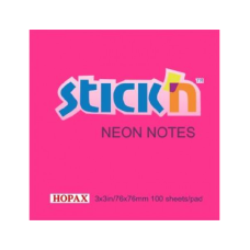 Stick N' Notes Neon 76 X 76Mm Magenta