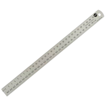 Ruler Stainless Steel 60Cm