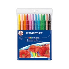 Wax Crayons Retractable Staedtler 12'S