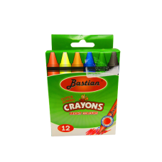 Wax Crayons Bastian 12'S Super Jumbo