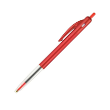 Bic Clic Medium Ballpoint Pen Red